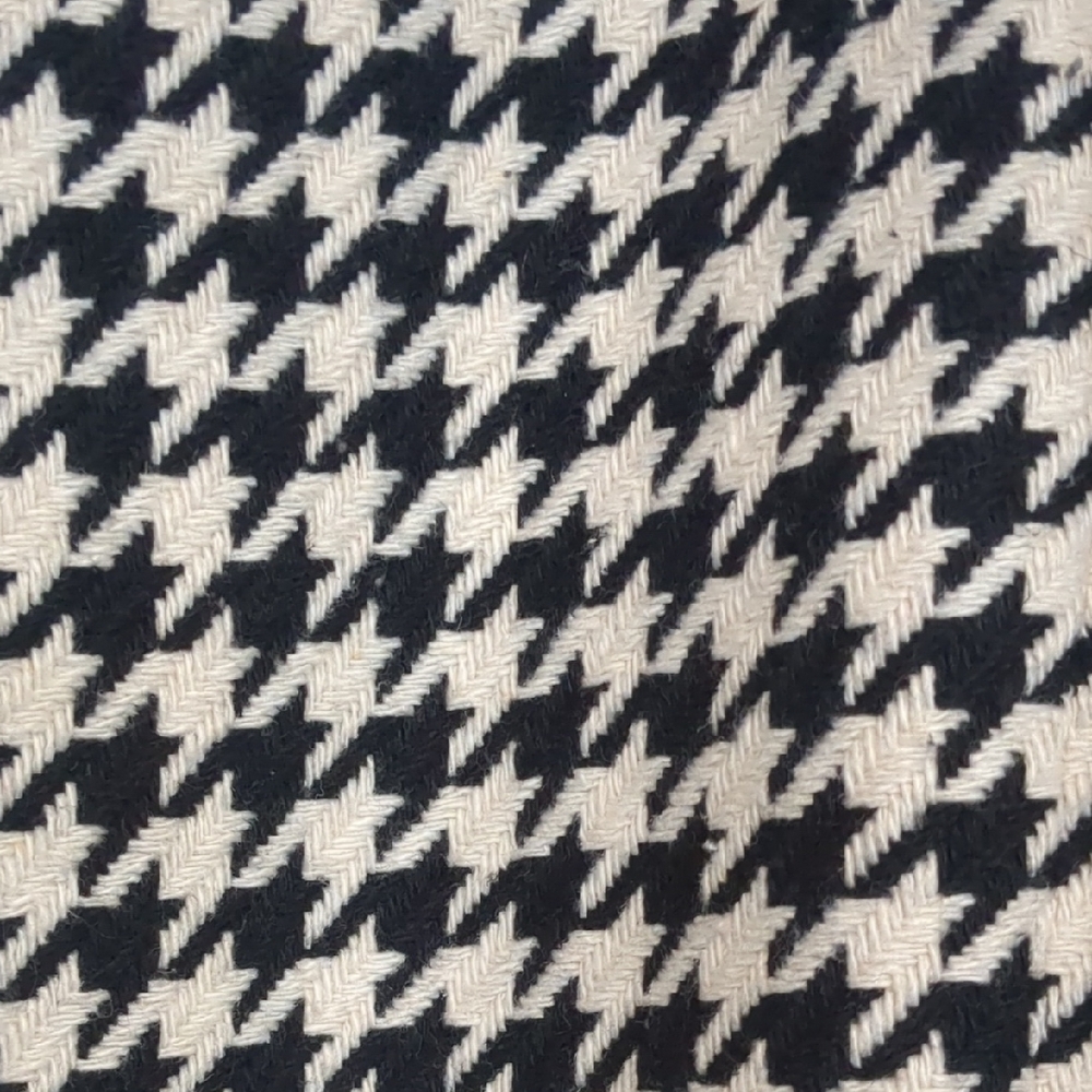 Ann Taylor Black and White Houndstooth Jacket Sz XL - Picture 3 of 10